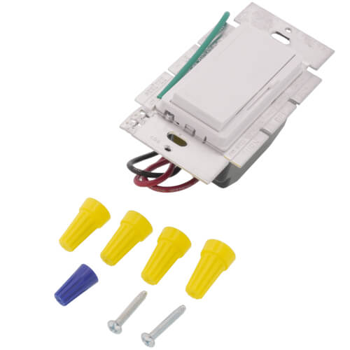 Main product image of Diva 3-Speed Fan Control, 1.5A , Single-Pole/3-Way, No Neutral Required, 120V, DVFSQ-F-WH, White