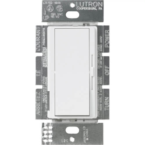 Main product image of Diva 3-Speed Fan Control, 1.5A , Single-Pole/3-Way, No Neutral Required, 120V, DVFSQ-F-WH, White