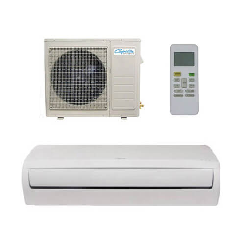 12,000 BTU DV Series Single Zone Ductless Mini-Split AC/Heat Pump Package