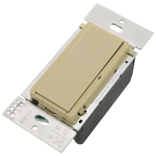 Main product image of Caseta Claro 3-Way Smart Paddle Switch 120V, 5A (Ivory)