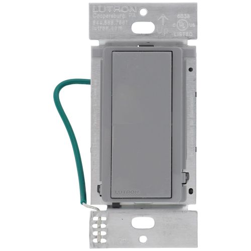Main product image of Caseta Claro Smart Accessory Switch (Gray) (120V, 6A)