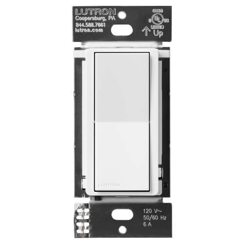 Main product image of Claro Smart Accessory Switch, for use with Diva Smart Dimmer Switch/Claro Smart Switch (White)