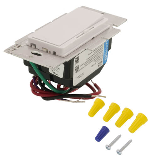 Main product image of Diva 0-10V Dimmer Switch, 450W, Single-Pole/3-Way, No Neutral Required, 120V, DVSTV-453-WH, White