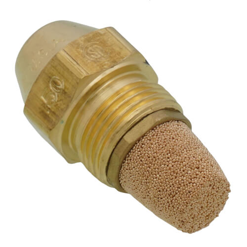 Main product image of Type W All Purpose 80° Brass Oil Nozzle (0.50 GPH)