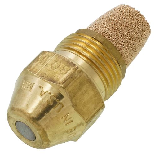 Main product image of Type W All Purpose 80° Brass Oil Nozzle (0.55 GPH)
