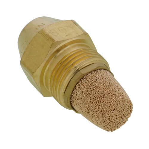 Main product image of Type W All Purpose 60° Brass Oil Nozzle (0.65 GPH)