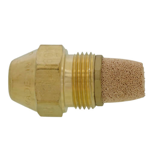 Main product image of Type W All Purpose 60° Brass Oil Nozzle (0.65 GPH)