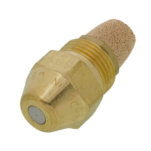 Main product image of Type W All Purpose 60° Brass Oil Nozzle (0.65 GPH)