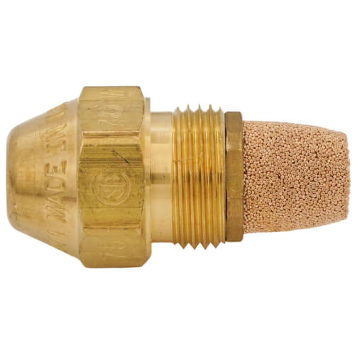 Type W All Purpose 70° Brass Oil Nozzle (0.75 GPH)