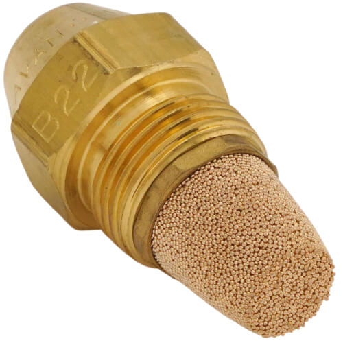 Main product image of Type W All Purpose 80° Brass Oil Nozzle (0.75 GPH)