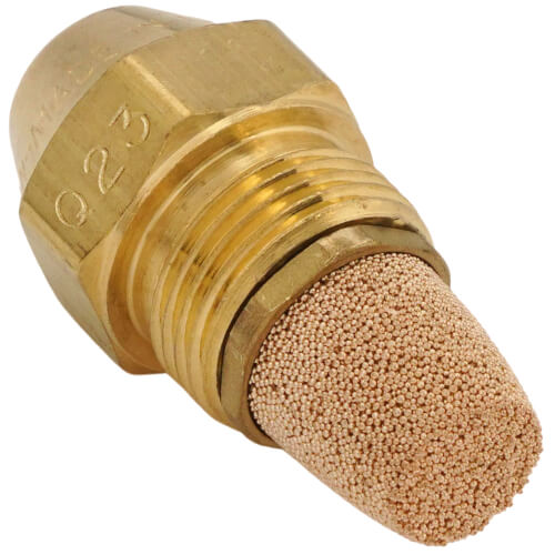 Main product image of Type W All Purpose 80° Brass Oil Nozzle (0.85 GPH)