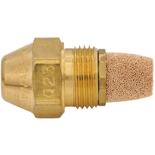 Main product image of Type W All Purpose 80° Brass Oil Nozzle (0.85 GPH)