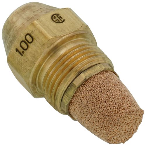 Main product image of Type W All Purpose 80° Brass Oil Nozzle (1.00 GPH)