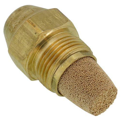 Main product image of Type W All Purpose 80° Brass Oil Nozzle (1.25 GPH)