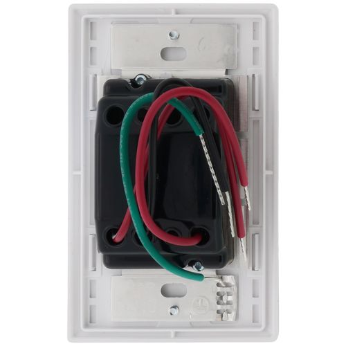 Main product image of Diva LED+ Dimmer Switch with Wall Plate, 150W LED, Single Pole/3-Way, No Neutral Required, 120V, DVWCL-153PH-WH, White