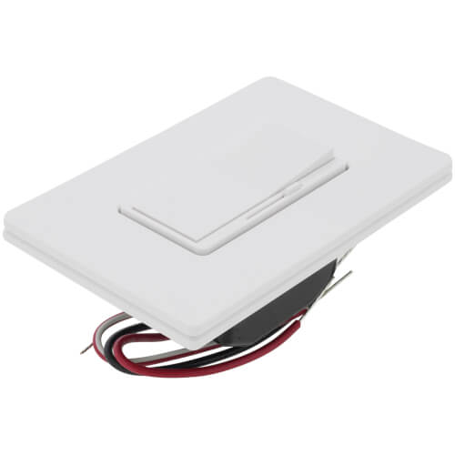 Main product image of Diva 3-Speed Fan Control with Wall Plate, 1.5A , Single-Pole/3-Way, No Neutral Required, 120V, DVWFSQ-FH-WH, White