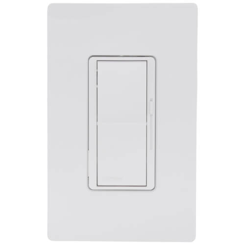 Main product image of Diva 3-Speed Fan Control with Wall Plate, 1.5A , Single-Pole/3-Way, No Neutral Required, 120V, DVWFSQ-FH-WH, White