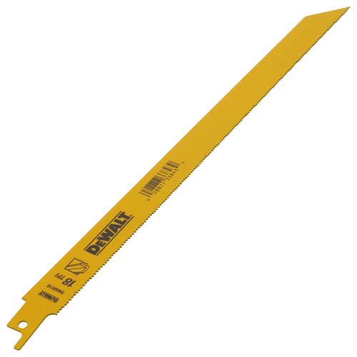 Main product image of 12" 18 TPI Bi-Metal Reciprocating Saw Blade, for Medium Metal Cutting