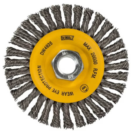 Main product image of HP Ferrous Metal Wire Wheel, 5/8"- 11 x 4" Carbon