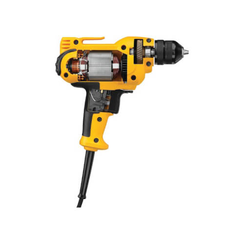 DWD115K Dewalt DWD115K 3/8" VSR MidHandle Drill Kit w/ Keyless Chuck