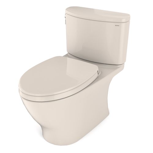 Main product image of MS442124CUFG#12 Nexus 1.0 GPF 2-Piece Elongated 1.0 GPF Universal Height Toilet w/ CEFIONTECT & SS124 Softclose Seat, Washlet + Ready (Sedona Beige)