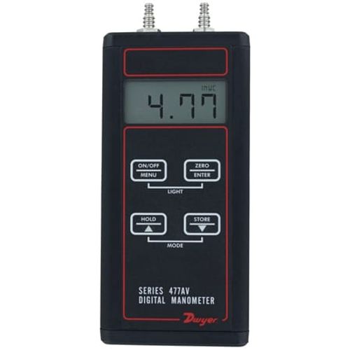 Main product image of Digital Manometer w/ Air Velocity and Flow Modes (0 - 1.00" W.C.)