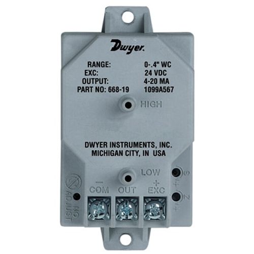 Main product image of Differential Pressure Transmitter (0 - 10" W.C.)