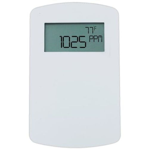 Main product image of CO2 Transmitter, Duct Mount, 2000 PPM Range, 4-20 mA / 0-5/10 VDC