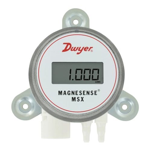 Main product image of MSX Series Differential Pressure Transmitter w/ LCD (+/-5" W.C.)