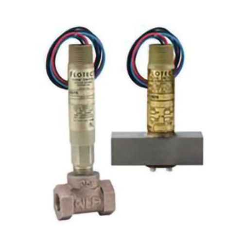 Main product image of 1/2" NPT Low-Flow Flotect Explosion-Proof Mini-Size Brass SPDT Flow Switch, w/ Brass Tee