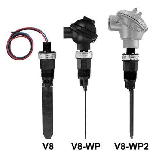 Main product image of Flotect Vane Operated SPDT Flow Switch w/ 18" 18 AWG Wires (150 PSIG)