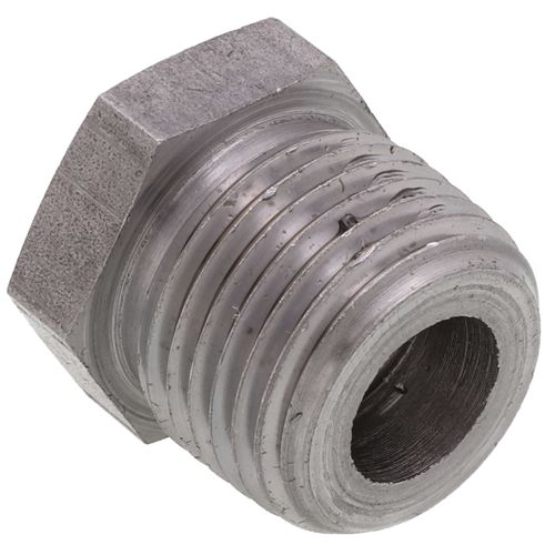 Main product image of 1/2" x 1/4" Black Steel Hexagon Bushing, Class 150
