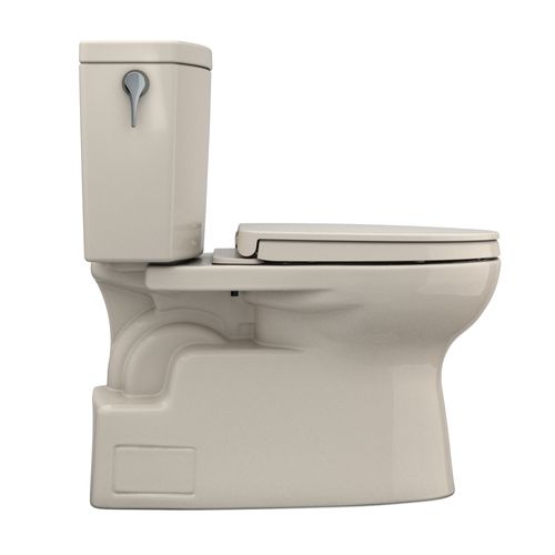 Main product image of MS474124CUFG#03 Vespin II 1.0 GPF 2-Piece Elongated 1.0 GPF Universal Height Toilet w/ CEFIONTECT & SS124 Softclose Seat, Washlet+ Ready (Bone)