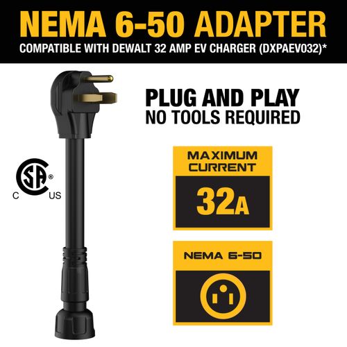 Main product image of NEMA 6-50 Electric Vehicle Charger Adapter