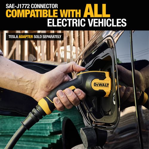 Main product image of Portable Electric Vehicle Charger w/ 5-15 & 14-50 Adapters, 25' Cable & Bag (32A, 240V, 7.6kW)