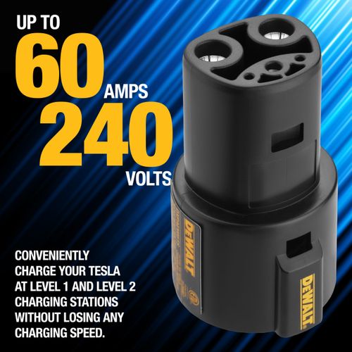 Main product image of SAE J1772 to NACS Tesla Electric Vehicle Charging Adapter (60A, 250V)