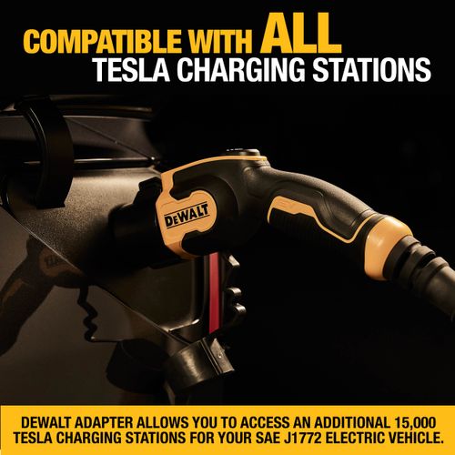 Main product image of NACS Tesla to SAE J1772 Electric Vehicle Charging Adapter (40A, 240V)