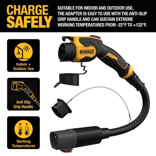 Main product image of NACS Tesla to SAE J1772 Electric Vehicle Charging Adapter (40A, 240V)