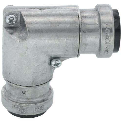 Main product image of 3/4" EMT Push Install 90-Degree Inside Elbow