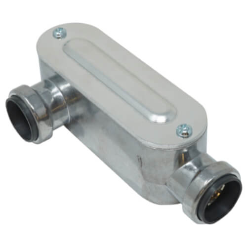 Main product image of 1/2" EMT Push Install Type-LR Conduit Body