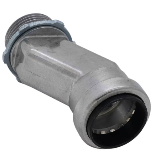 1" EMT Push Install Offset Connector