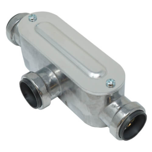 ETB075W Southwire ETB075W 3/4" EMT Push Install TypeT Conduit Body