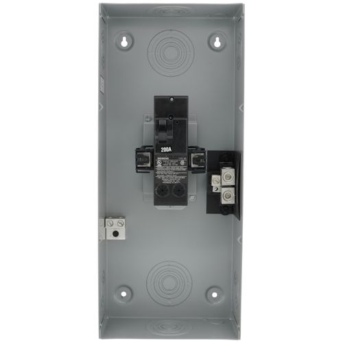 Main product image of EQ 200 Amp 2-Space 2-Circuit Small Main Breaker Indoor Load Center Enclosures