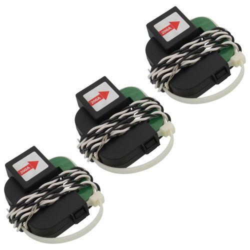 Main product image of Split Core Current Sensor, 0-2V, 200A (Pack of 3)