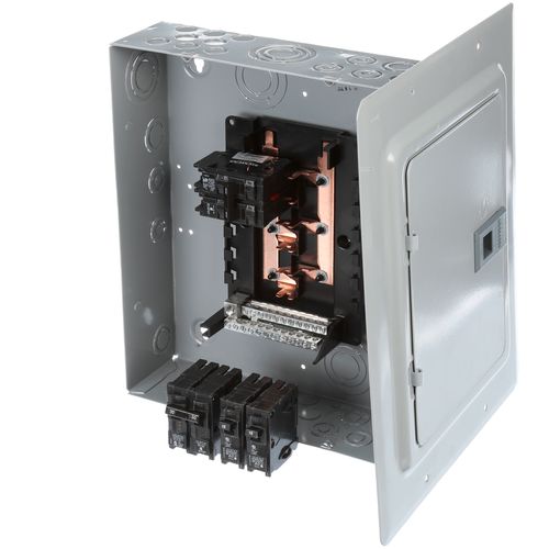 Main product image of 100 Amp 10-Space 20-Circuit Main Breaker Load Center Renovation Value-Pack, (2) Q115U and (1) Q230U Circuit Breaker