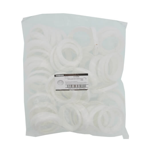 Main product image of 2" IPS White Plastic Escutcheon Shallow Flange (Box of 50)