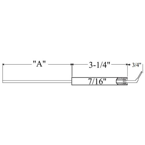 E5188N4 Westwood Products E5188N4 Carlin Electrode