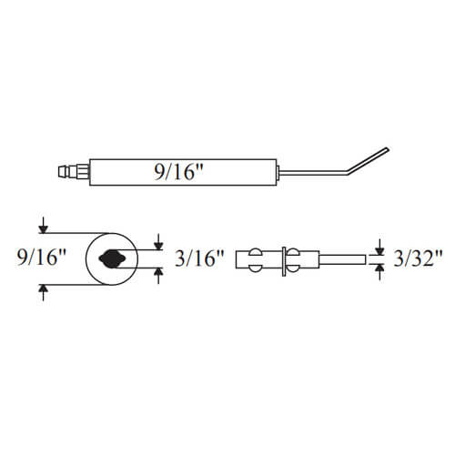 Main product image of 7" Type 2M Electrode (2 Pack)