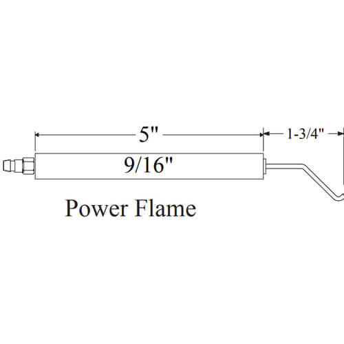 Main product image of Power Flame Electrode (2 Pack), E5-478E-2PK