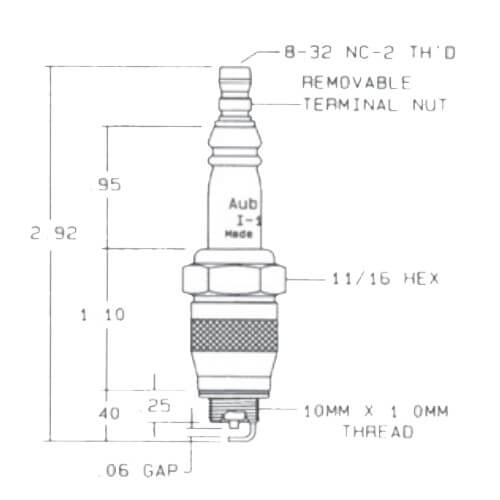 Main product image of Auburn Electrode, E5-I-101